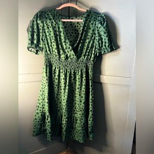 Green Stripes dress.